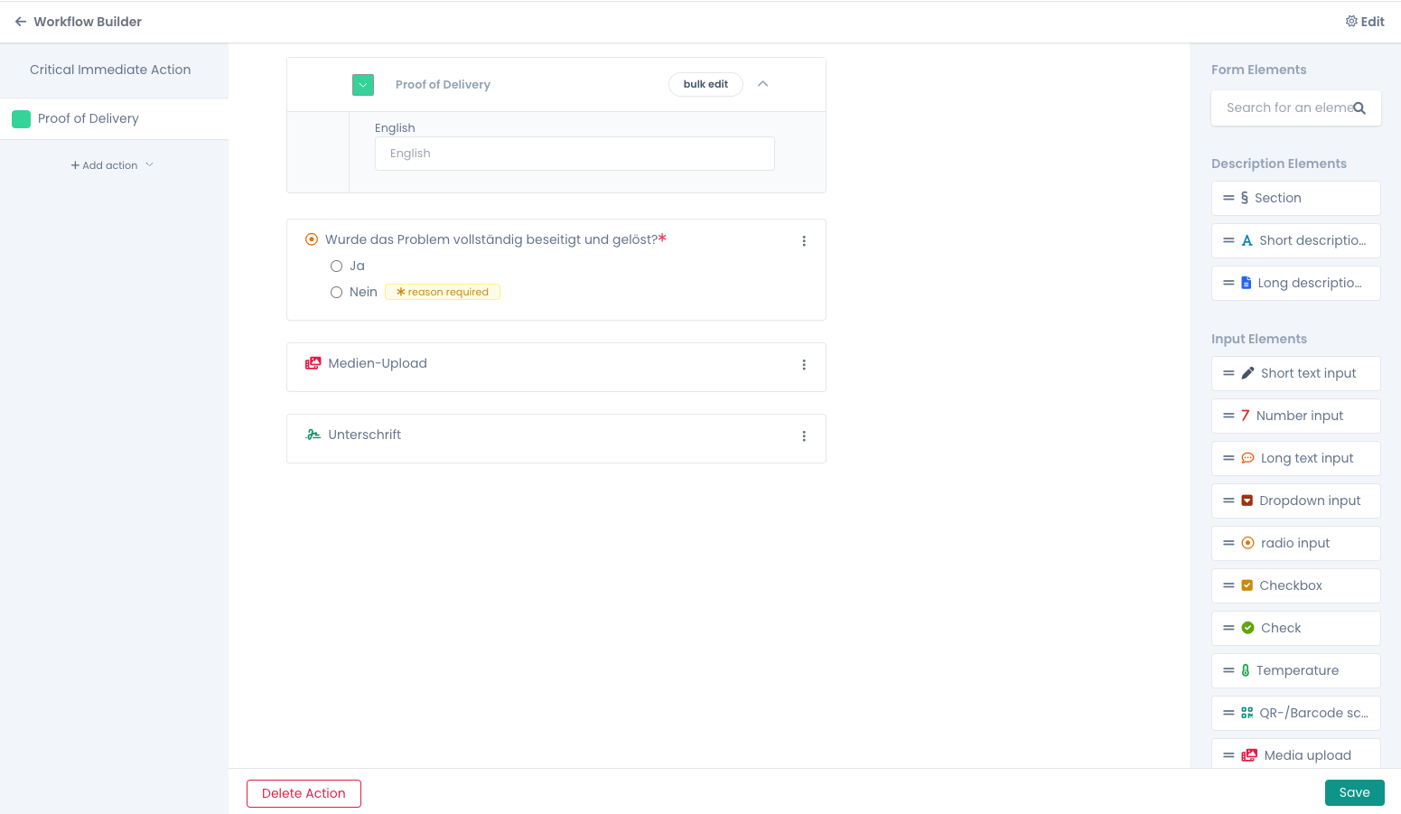 Revault workflow builder